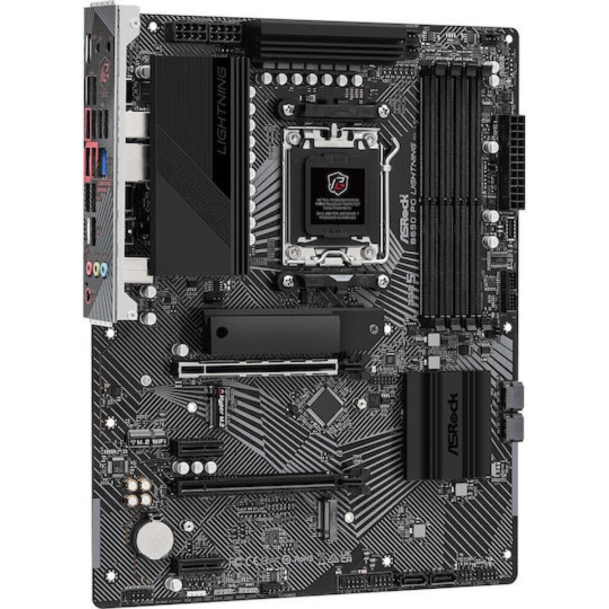 ASRock B650 PG Lightning Motherboard ATX με AMD AM5 Socket 90-MXBK20-A0UAYZ