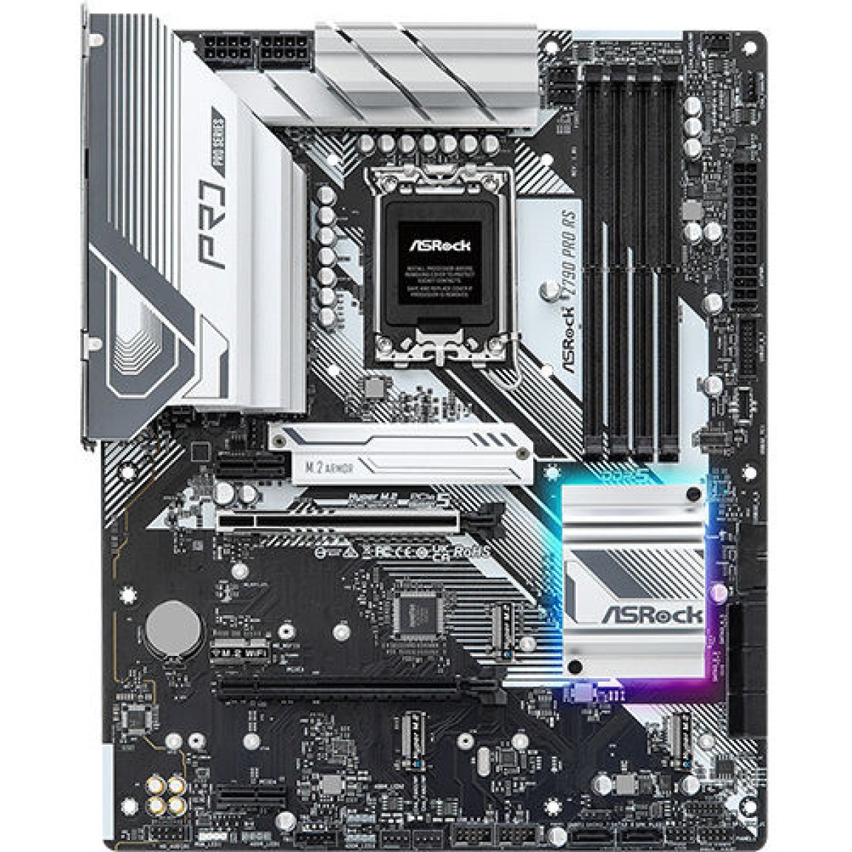 ASRock Z790 Pro RS Motherboard ATX με Intel 1700 Socket 90-MXBK40-A0UAYZ
