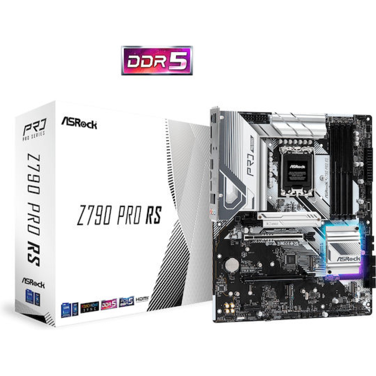 ASRock Z790 Pro RS Motherboard ATX με Intel 1700 Socket 90-MXBK40-A0UAYZ