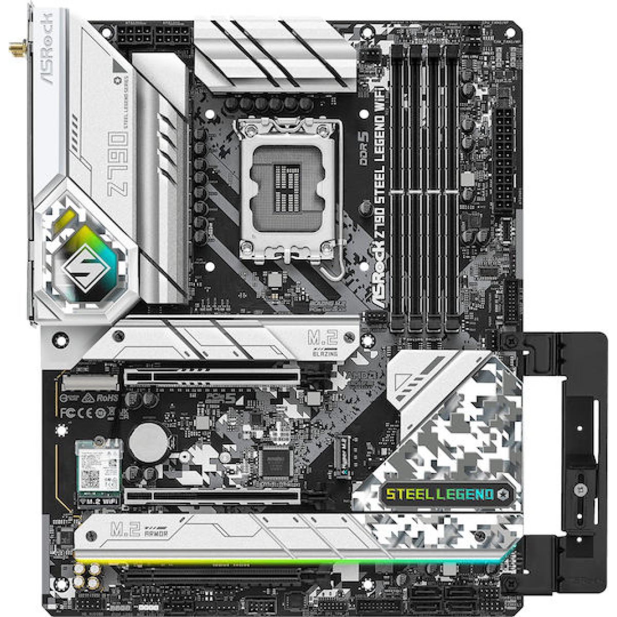 ASRock Z790 Steel Legend Wifi Motherboard ATX με Intel 1700 Socket 90-MXBKD0-A0UAYZ
