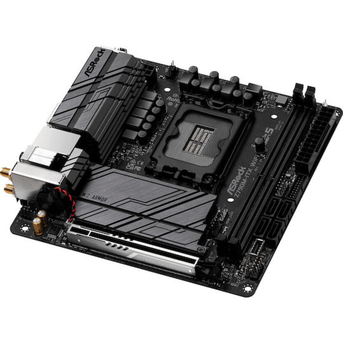 ASRock Z790M-ITX WiFi Motherboard Mini ITX με Intel 1700 Socket 90-MXBKE0-A0UAYZ