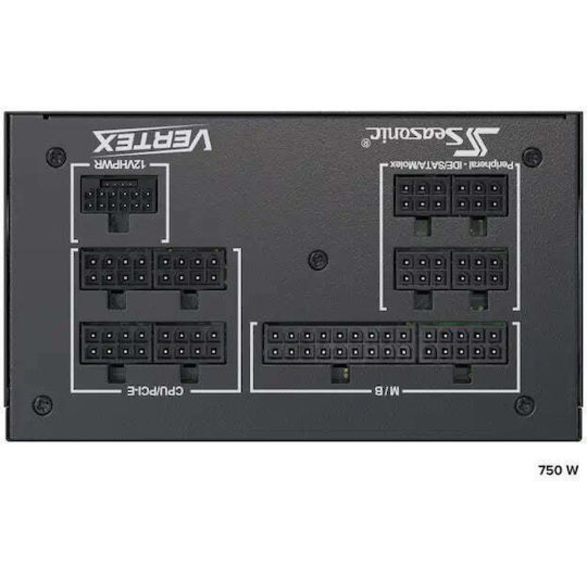 Seasonic VERTEX PX 750W Μαύρο Τροφοδοτικό Υπολογιστή Full Modular 80 Plus Platinum
