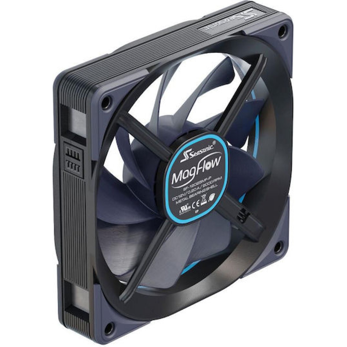 Seasonic MagFlow 1225 Case Fan 120mm με Σύνδεση 4-Pin PWM
