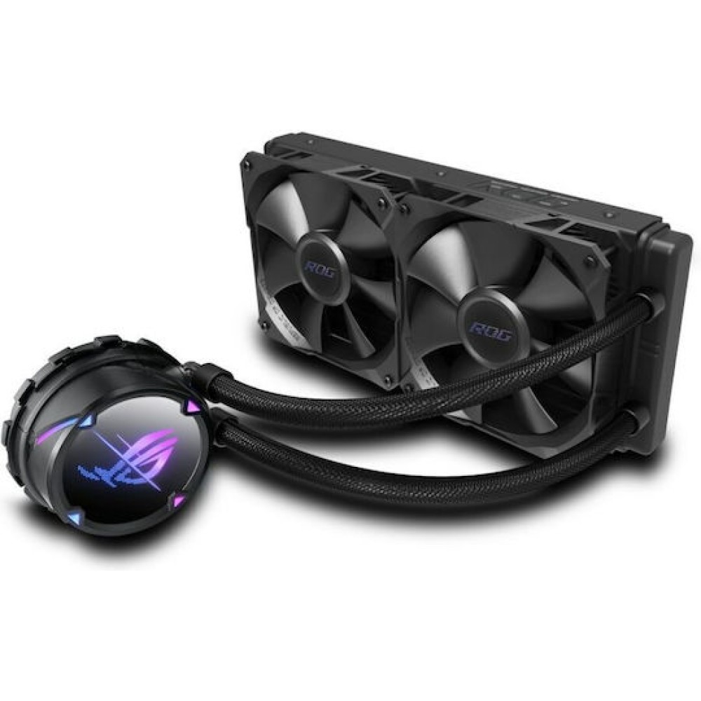 Asus ROG STRIX LC II 240 Υδρόψυξη Επεξεργαστή Διπλού Ανεμιστήρα 120mm για Socket 1200