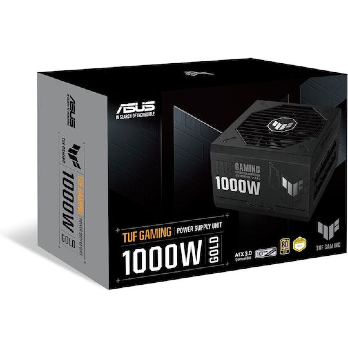 Asus TUF Gaming 1000 1000W Μαύρο Τροφοδοτικό Υπολογιστή Full Modular 80 Plus Gold
