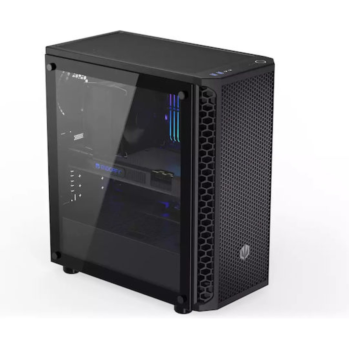 Endorfy Signum 300 Core Gaming Midi Tower Κουτί Υπολογιστή με Πλαϊνό Παράθυρο Μαύρο