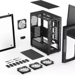 Endorfy Regnum 400 ARGB Gaming Midi Tower Κουτί Υπολογιστή με Πλαϊνό Παράθυρο Μαύρο