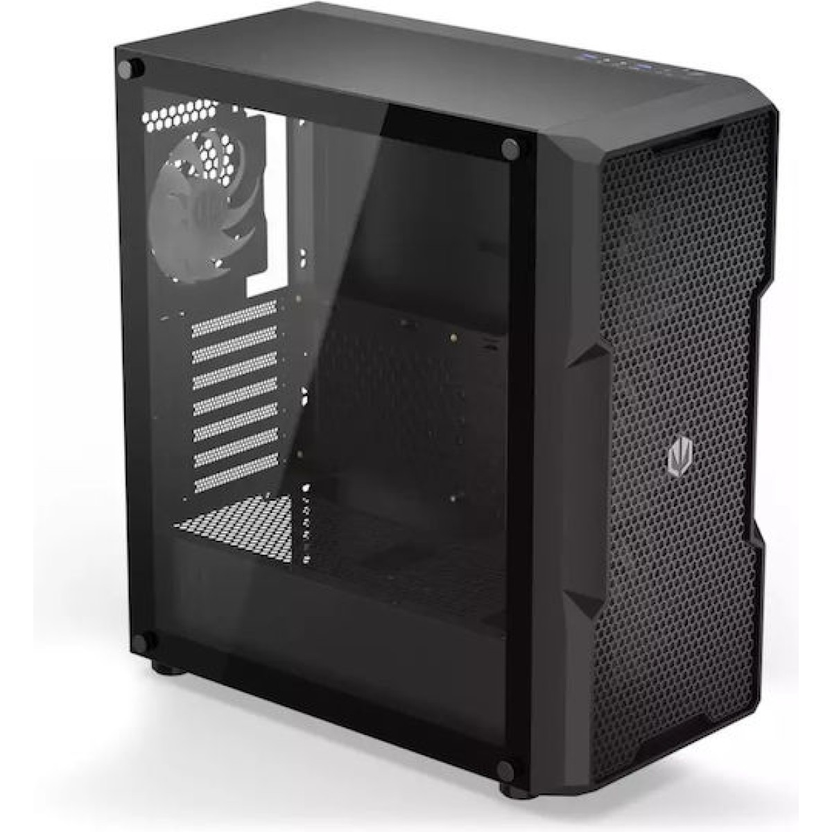 Endorfy Regnum 400 ARGB Gaming Midi Tower Κουτί Υπολογιστή με Πλαϊνό Παράθυρο Μαύρο