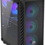 Endorfy Signum 300 ARGB Gaming Midi Tower Κουτί Υπολογιστή με Πλαϊνό Παράθυρο Μαύρο