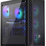 Endorfy Signum 300 ARGB Gaming Midi Tower Κουτί Υπολογιστή με Πλαϊνό Παράθυρο Μαύρο