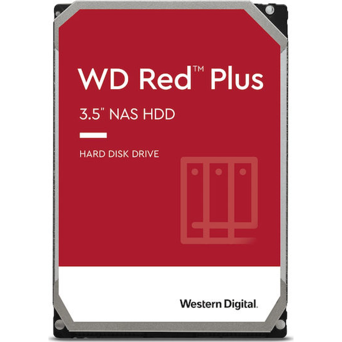 Western Digital Red Plus 4TB HDD Σκληρός Δίσκος 3.5