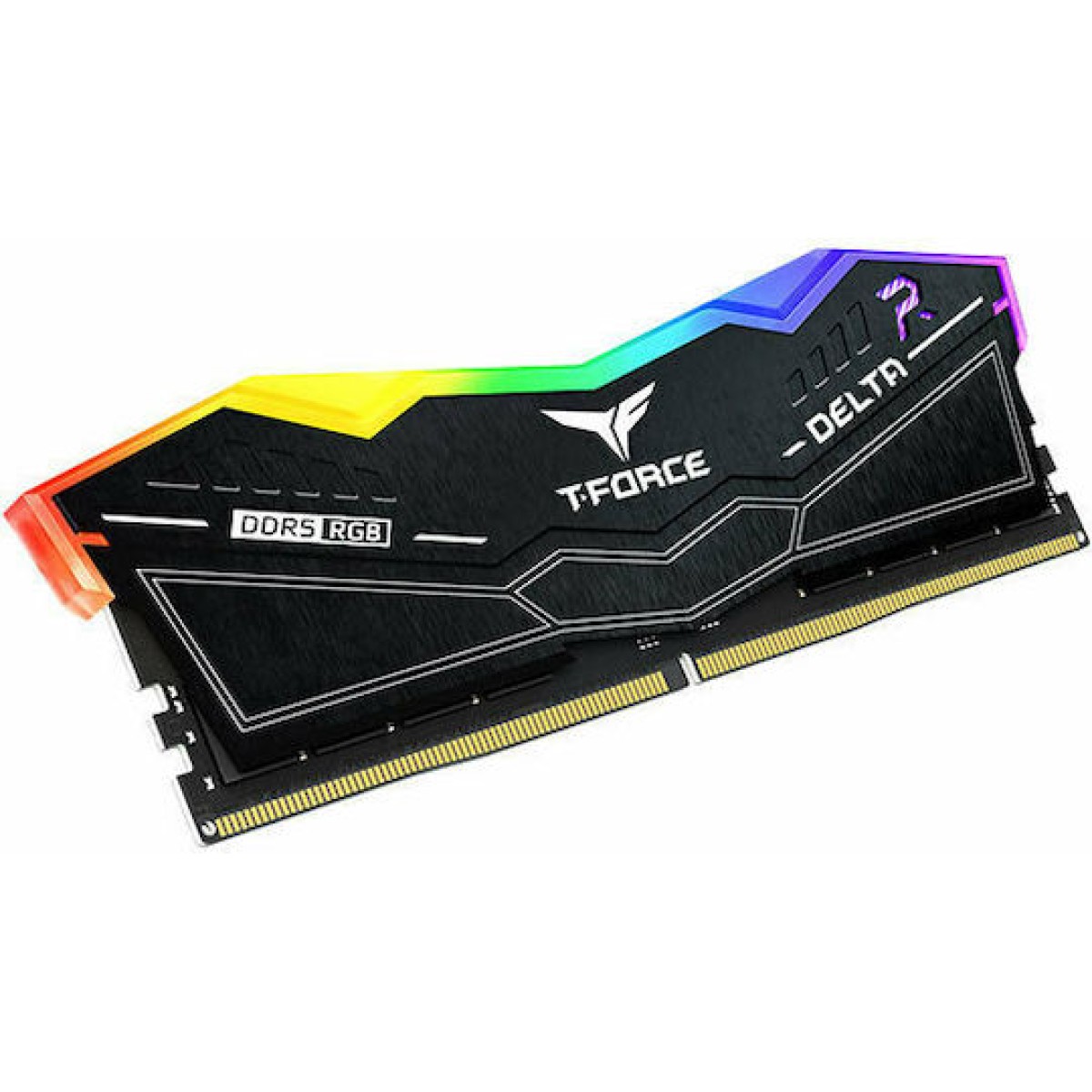 TeamGroup Delta RGB DDR5 32GB RAM με 2x16GB Modules και Ταχύτητα 7600 για Desktop