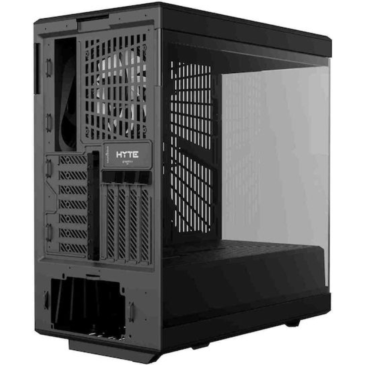 HYTE Y40 Gaming Midi Tower Κουτί Υπολογιστή με Πλαϊνό Παράθυρο Μαύρο
