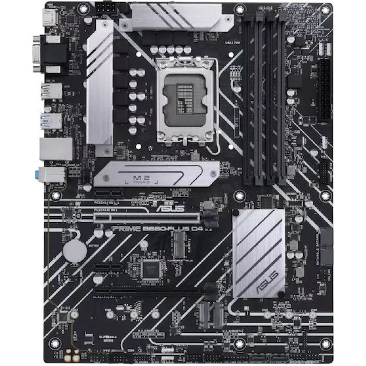 Asus Prime B660-Plus D4 Motherboard ATX με Intel 1700 Socket 90MB18X0-M0EAY0