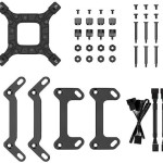 Deepcool LS520 SE Υδρόψυξη Επεξεργαστή Διπλού Ανεμιστήρα 120mm για Socket AM4/AM5/1700/1200/115x με RGB Φωτισμό