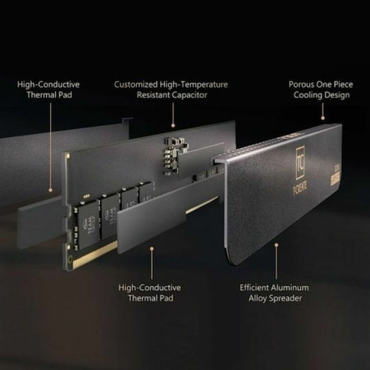 TeamGroup T-Create Expert DDR5 32GB RAM με 2x16GB Modules και Ταχύτητα 6000 για Desktop