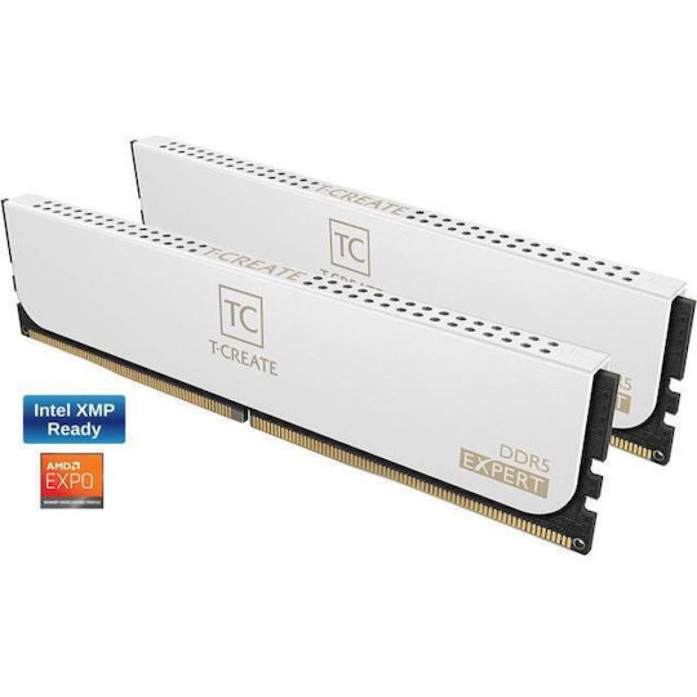 TeamGroup T-Create Expert DDR5 32GB RAM με 2x16GB Modules και Ταχύτητα 6000 για Desktop