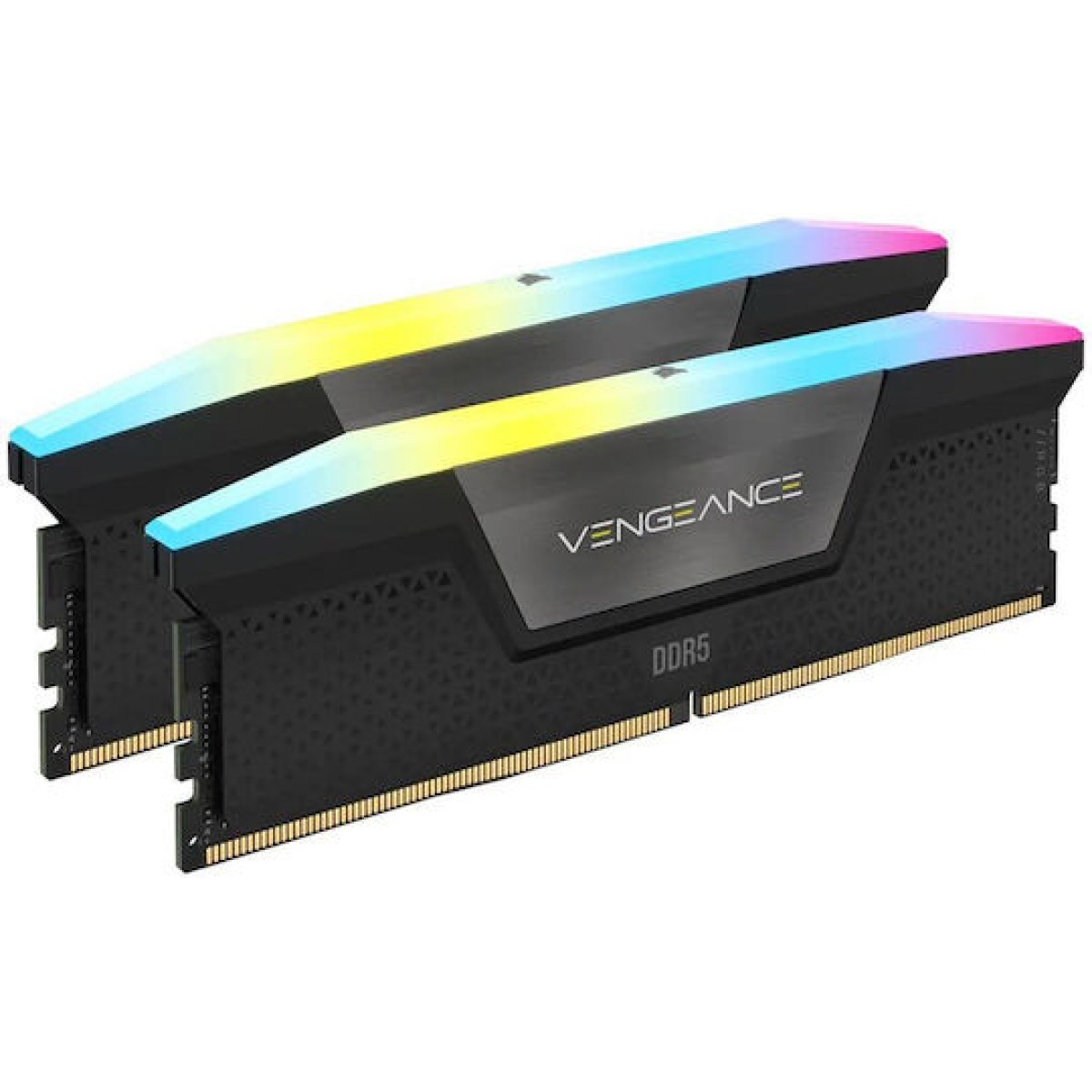 Corsair Vengeance RGB DDR5 32GB RAM με 2x16GB Modules και Ταχύτητα 7200 για Desktop