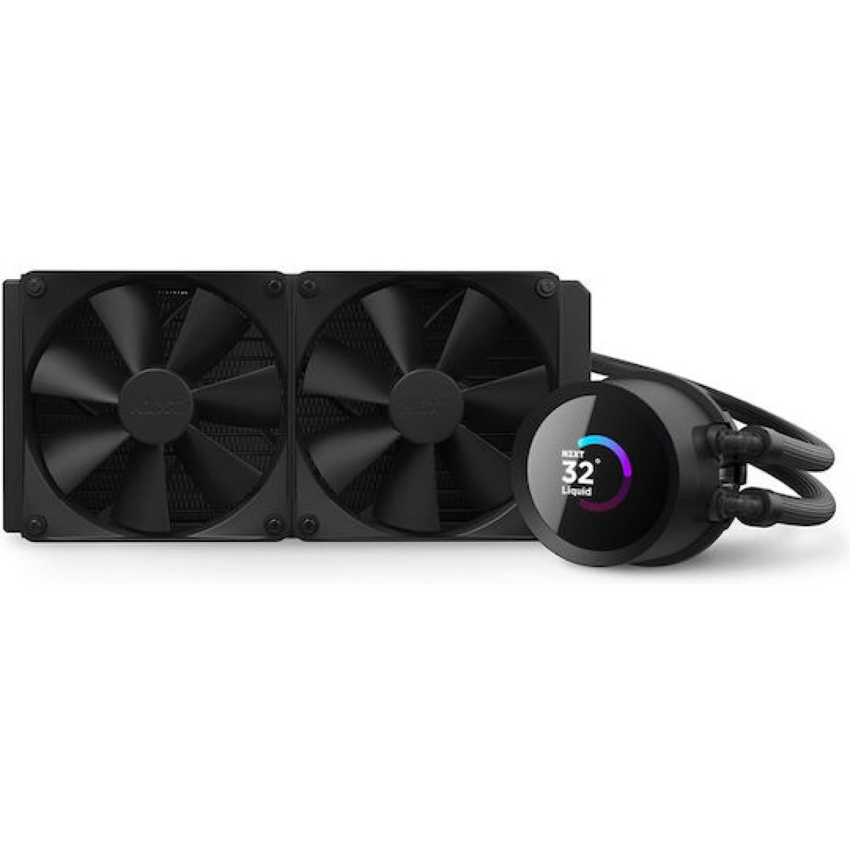 NZXT Kraken 240 Υδρόψυξη Επεξεργαστή Διπλού Ανεμιστήρα 120mm για Socket AM4/AM5/1700/1200/115x
