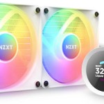 NZXT Kraken 240 RGB Υδρόψυξη Επεξεργαστή Διπλού Ανεμιστήρα 120mm για Socket AM4/AM5/1700/1200/115x Λευκή