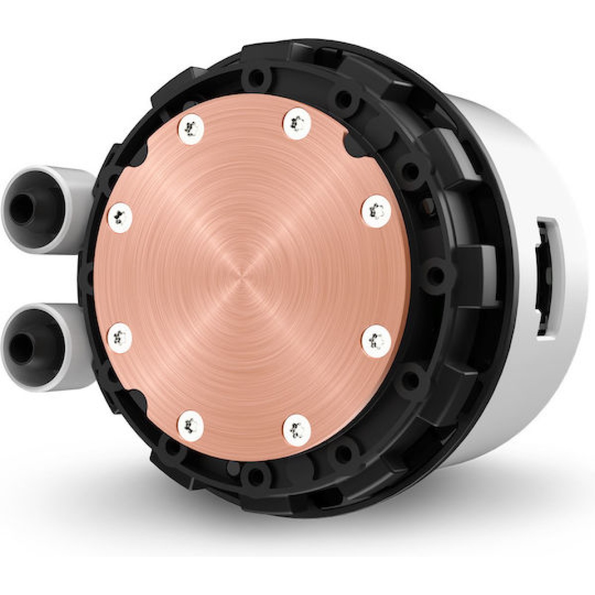 NZXT Kraken 240 RGB Υδρόψυξη Επεξεργαστή Διπλού Ανεμιστήρα 120mm για Socket AM4/AM5/1700/1200/115x Λευκή