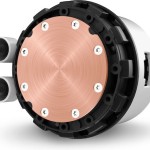 NZXT Kraken 240 RGB Υδρόψυξη Επεξεργαστή Διπλού Ανεμιστήρα 120mm για Socket AM4/AM5/1700/1200/115x Λευκή