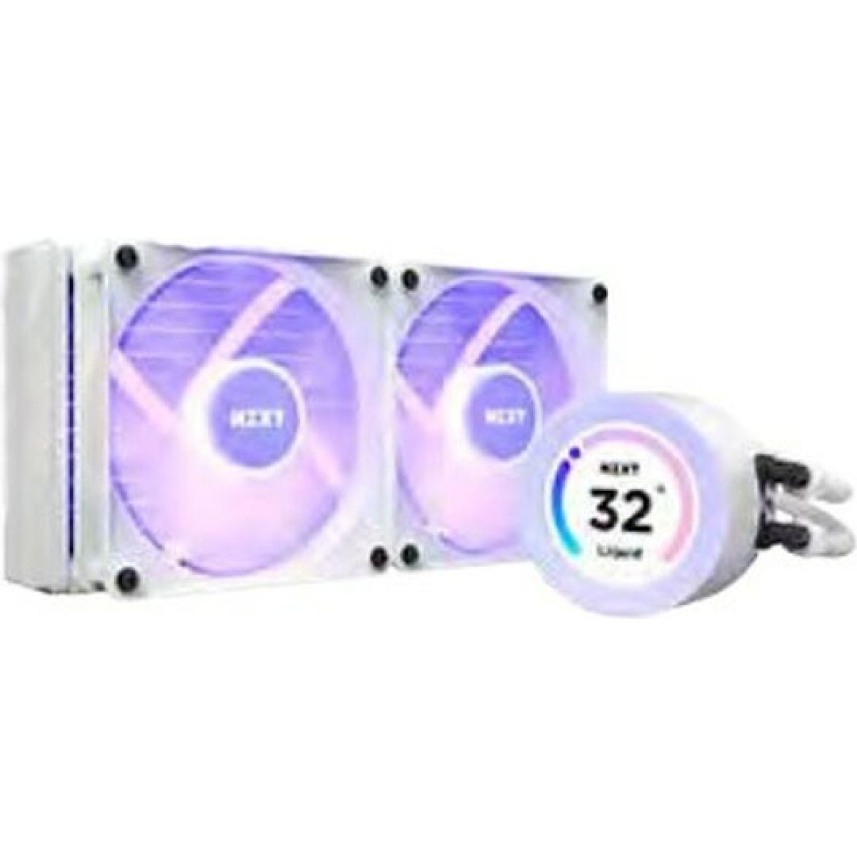 NZXT Kraken 240 Elite RGB Υδρόψυξη Επεξεργαστή Διπλού Ανεμιστήρα 120mm για Socket AM4/AM5/1700/1200 Λευκή