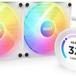 NZXT Kraken 240 Elite RGB Υδρόψυξη Επεξεργαστή Διπλού Ανεμιστήρα 120mm για Socket AM4/AM5/1700/1200 Λευκή