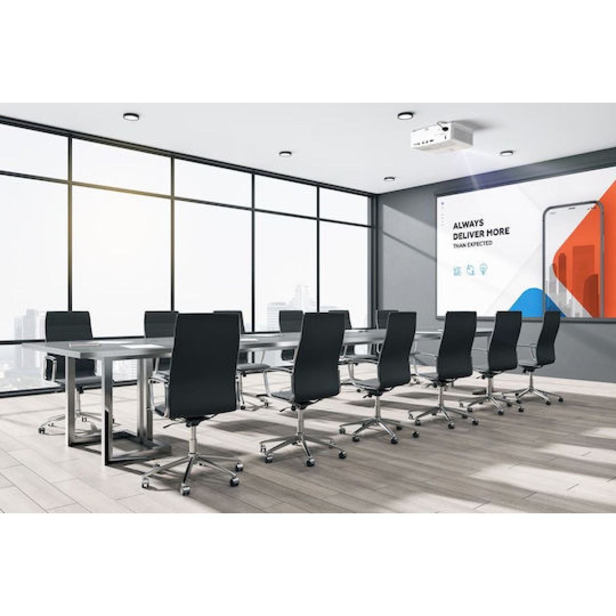 Optoma 4K400STx 3D Projector DLP 4K Ultra HD Λάμπας LED με Ενσωματωμένα Ηχεία