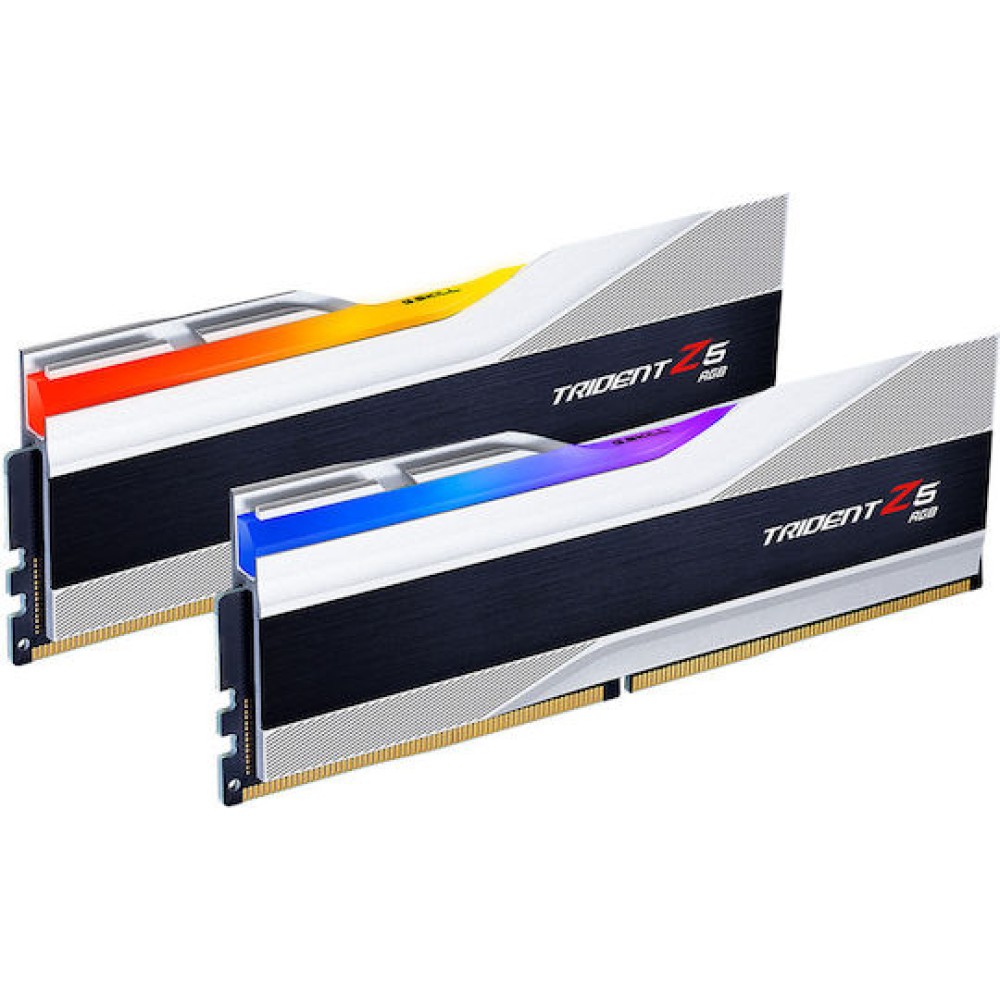 G.Skill Trident Z5 RGB DDR5 32GB RAM με 2x16GB Modules και Ταχύτητα 8000 για Desktop
