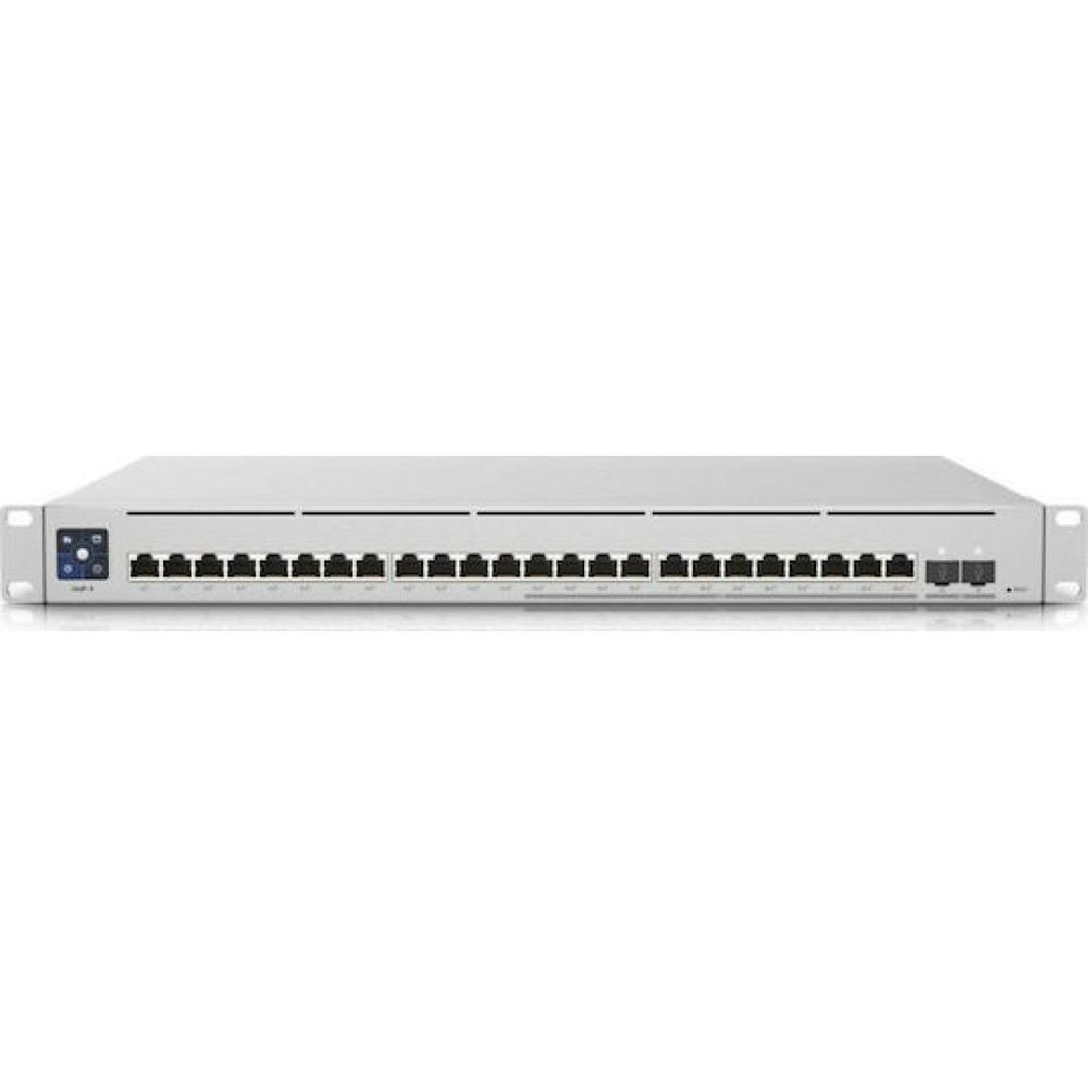 Ubiquiti UniFi Switch Enterprise Managed L3 PoE+ Switch με 24 Θύρες Ethernet και 2 SFP Θύρες