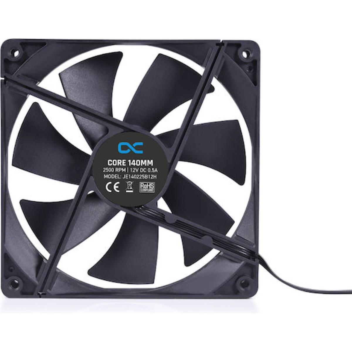 Alphacool 24846 Case Fan 140mm με Φωτισμό
