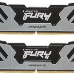 Kingston Fury Renegade Silver DDR5 32GB RAM με 2x16GB Modules και Ταχύτητα 7200 για Desktop