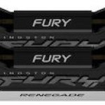 Kingston Fury Renegade Silver DDR5 32GB RAM με 2x16GB Modules και Ταχύτητα 7200 για Desktop
