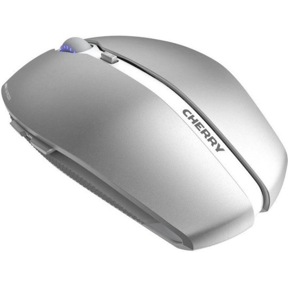 Cherry Gentix Ασύρματο Bluetooth Ποντίκι Frosted Silver