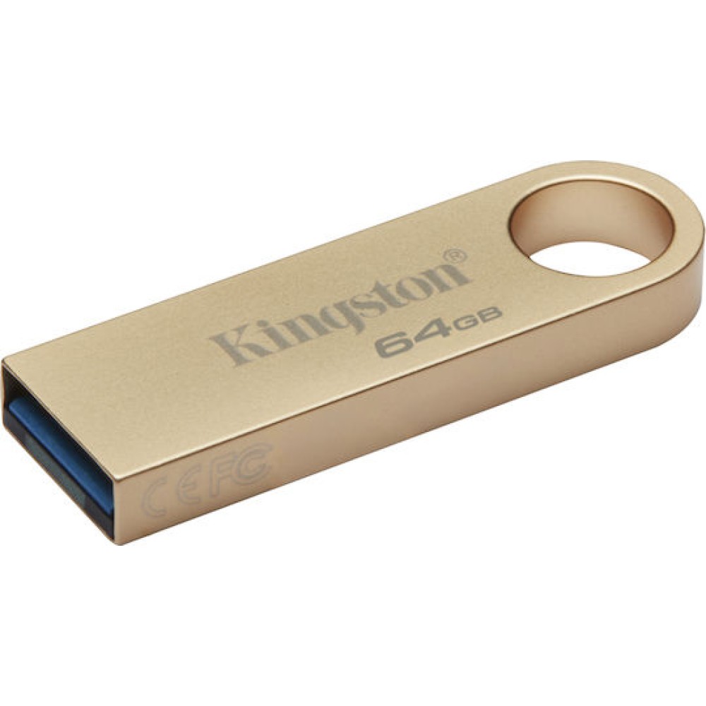 Kingston Datatraveler Se9 G3 64GB USB 3.2 Stick Χρυσό