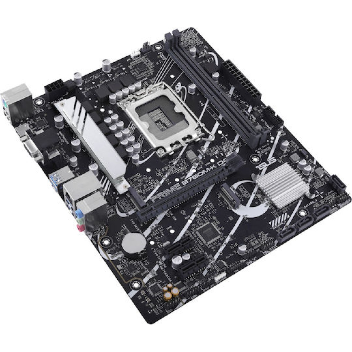 Asus PRIME B760M-K D4 Motherboard Micro ATX με Intel 1700 Socket 90MB1DS0-M0EAY0