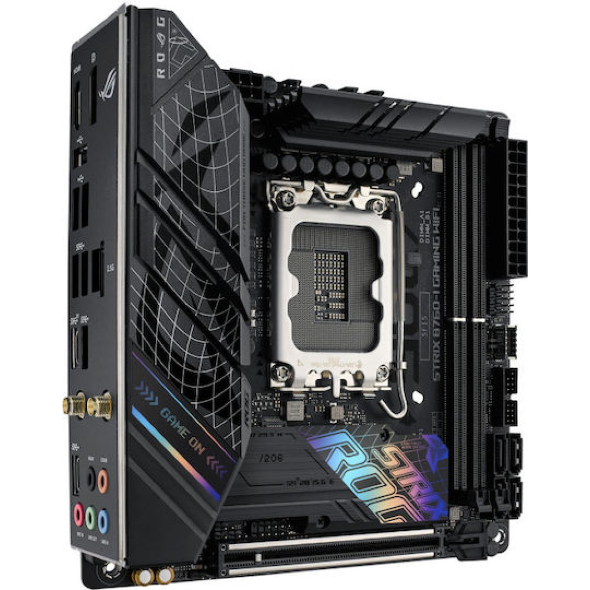 Asus ROG STRIX B760-I GAMING WIFI Motherboard Mini ITX με Intel 1700 Socket 90MB1D90-M0EAY0