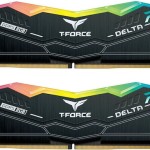 TeamGroup T-Force Delta RGB DDR5 32GB RAM με 2x16GB Modules και Ταχύτητα 7800 για Desktop