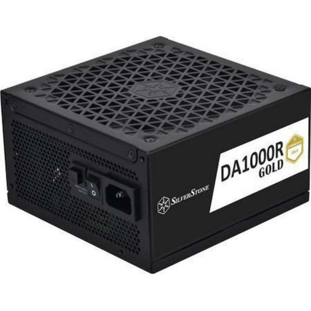 Silverstone DA1000R 1000W Μαύρο Τροφοδοτικό Υπολογιστή Full Modular 80 Plus Gold