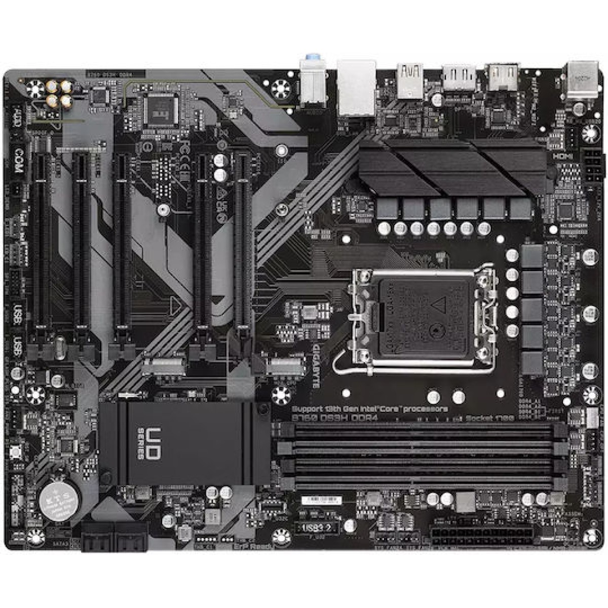 Gigabyte B760 DS3H DDR4 rev. 1.0 Motherboard ATX με Intel 1700 Socket