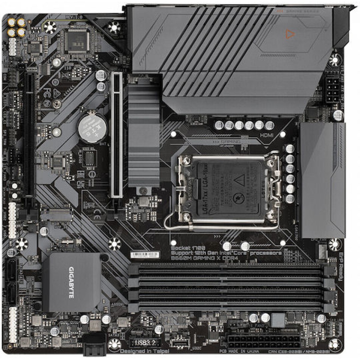 Gigabyte B760M Gaming X DDR4 rev. 1.0 Motherboard Micro ATX με Intel 1700 Socket