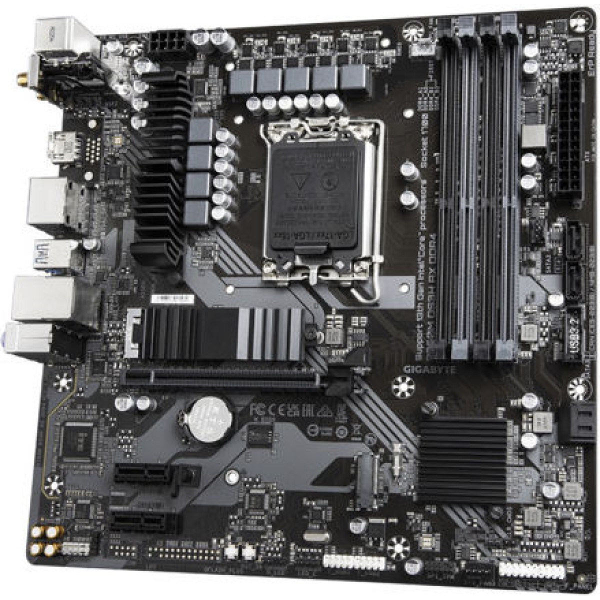 Gigabyte B760M DS3H AX DDR4 rev. 1.x Wi-Fi Motherboard Micro ATX με Intel 1700 Socket