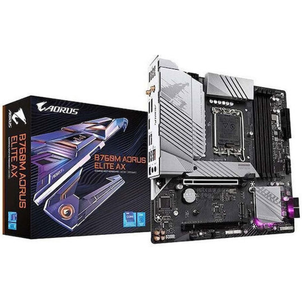 Gigabyte B760M DS3H AX DDR4 rev. 1.x Wi-Fi Motherboard Micro ATX με Intel 1700 Socket