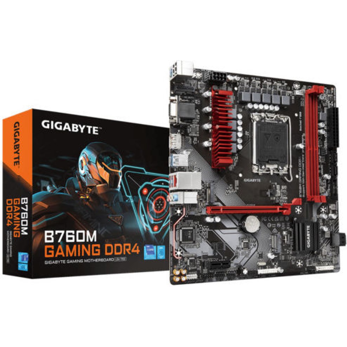 Gigabyte B760M Gaming DDR4 rev. 1.0 Motherboard Micro ATX με Intel 1700 Socket