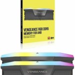 Corsair Vengeance RGB DDR5 32GB RAM με 2x16GB Modules και Ταχύτητα 6000 για Desktop