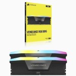 Corsair Vengeance RGB DDR5 32GB RAM με 2x16GB Modules και Ταχύτητα 6400 για Desktop