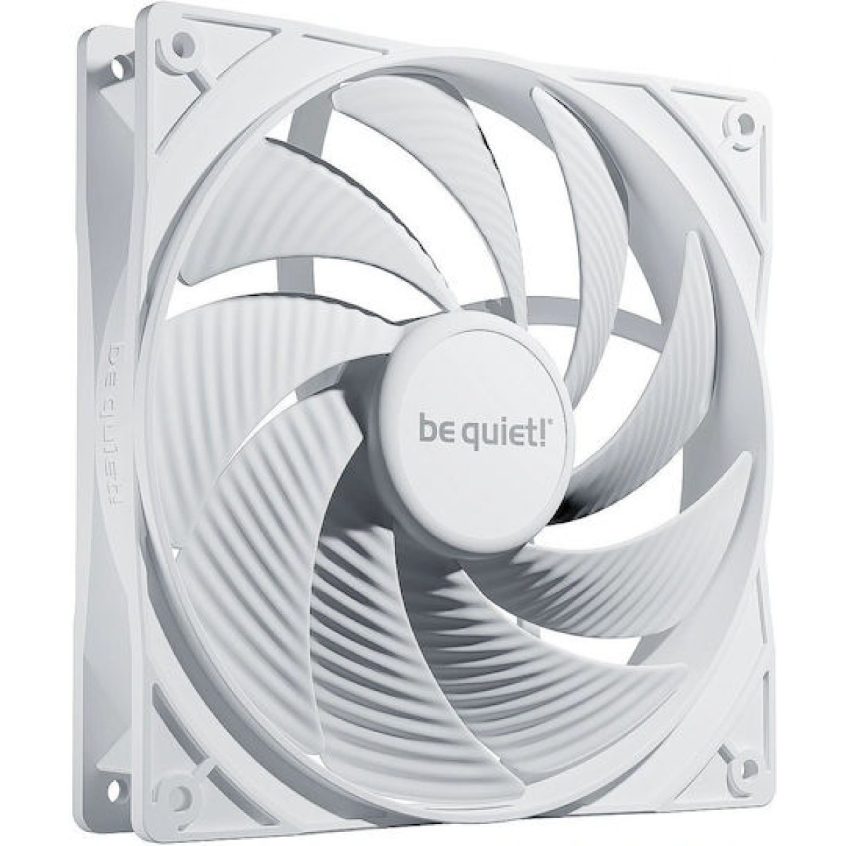 Be Quiet Pure Wings 3 Case Fan 140mm με Σύνδεση 4-Pin PWM Λευκό