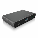 Icy Box Thunderbolt 4 Docking Station με 4K PD και σύνδεση 2 Οθονών Μαύρο (IB-HUB801-TB4)