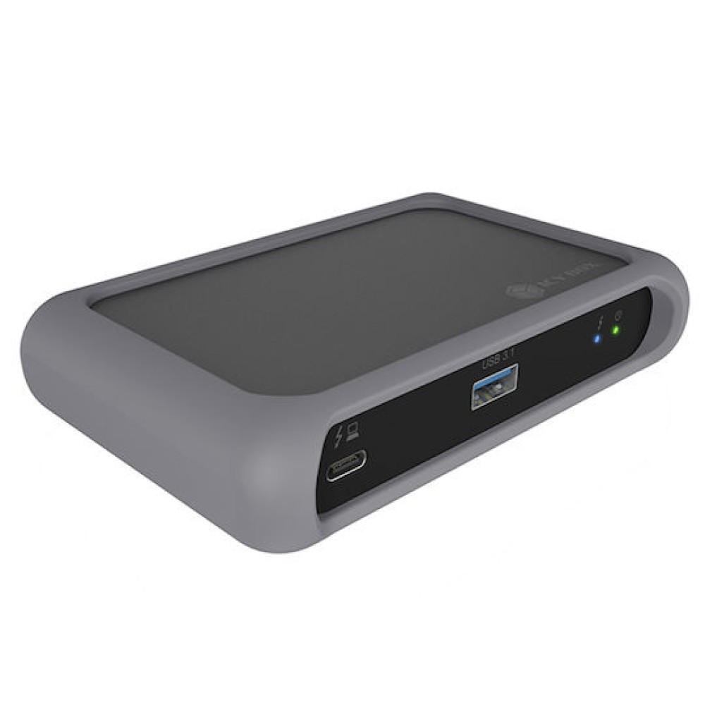 Icy Box Thunderbolt 4 Docking Station με 4K PD και σύνδεση 2 Οθονών Μαύρο (IB-HUB801-TB4)